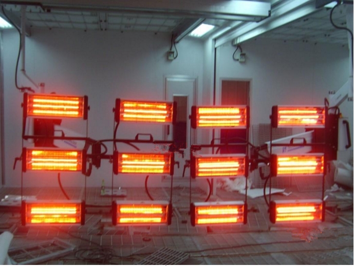 Brake pad coating oven parts