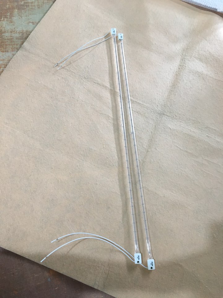 100 carbon fiber heat lamp for bread